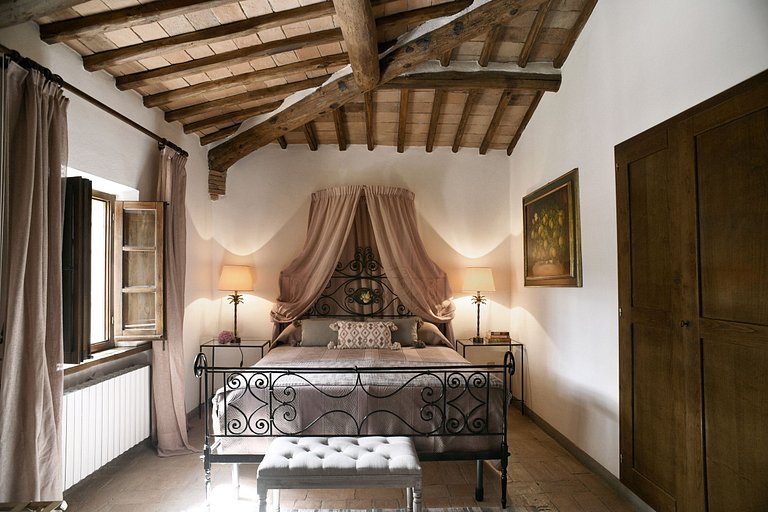 Tus004 - Villa au sommet d'une colline, Toscane