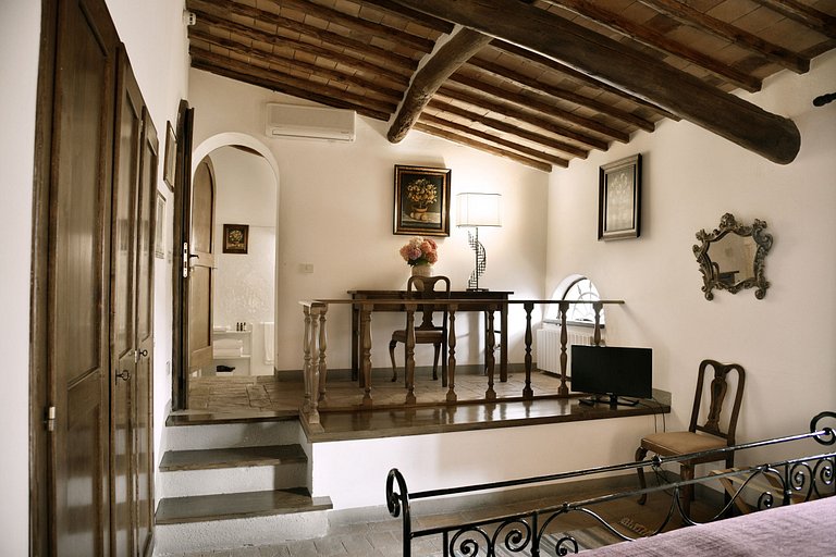 Tus004 - Villa au sommet d'une colline, Toscane