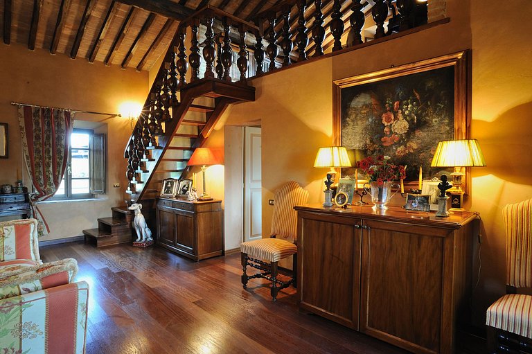 Tus004 - Villa en la cima de una colina, Toscana