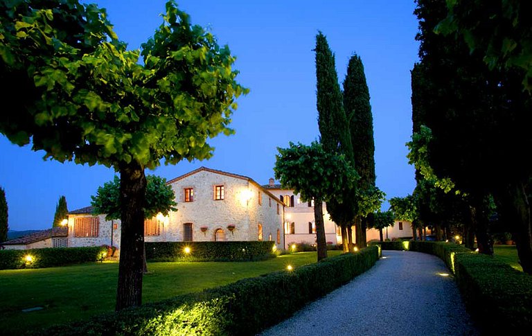 Tus004 - Villa au sommet d'une colline, Toscane