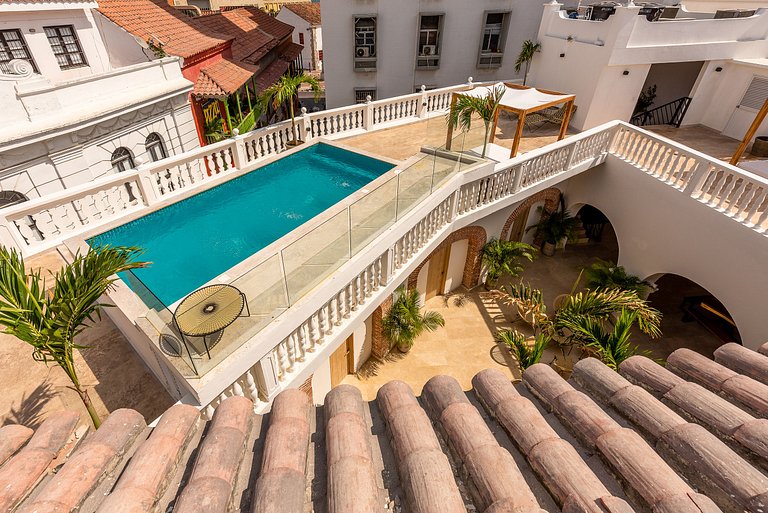 Car017 - Villa Luxuosa com Piscina em Cartagena