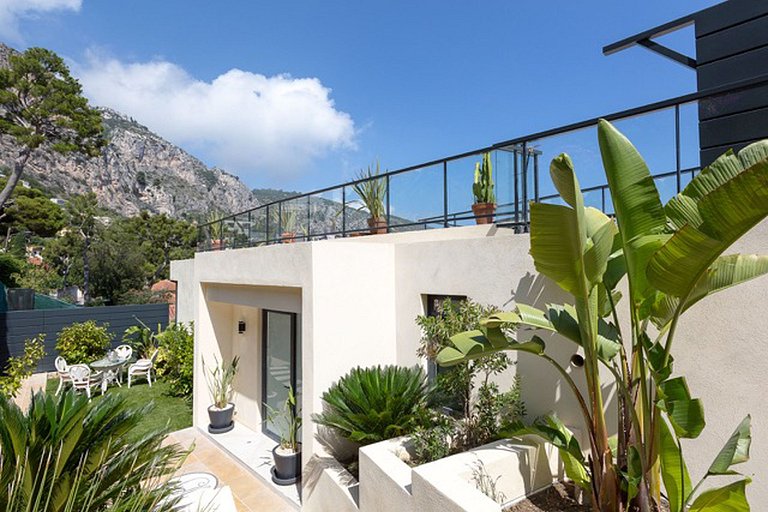 Azu005 - Villa com vista da baía de Eze, Riviera Francesa