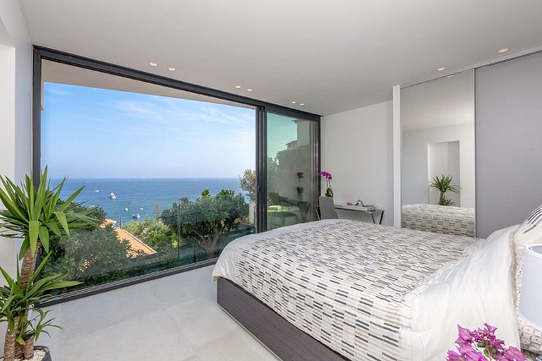 Azu005 - Villa com vista da baía de Eze, Riviera Francesa