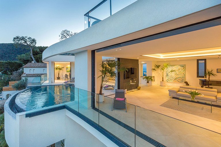 Azu005 - Villa con vista a la bahía de Eze, Riviera Francesa