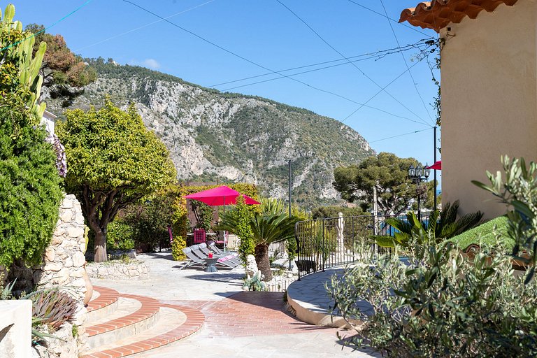 Azu006 - Luxury Villa above Eze-Sur-Mer, French Riviera