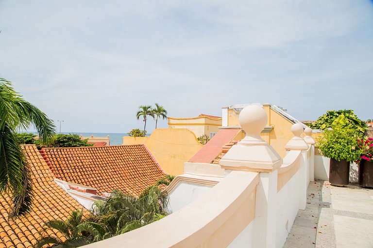 Car054 - Hermosa casa colonial en la Ciudad Vieja, Cartagena