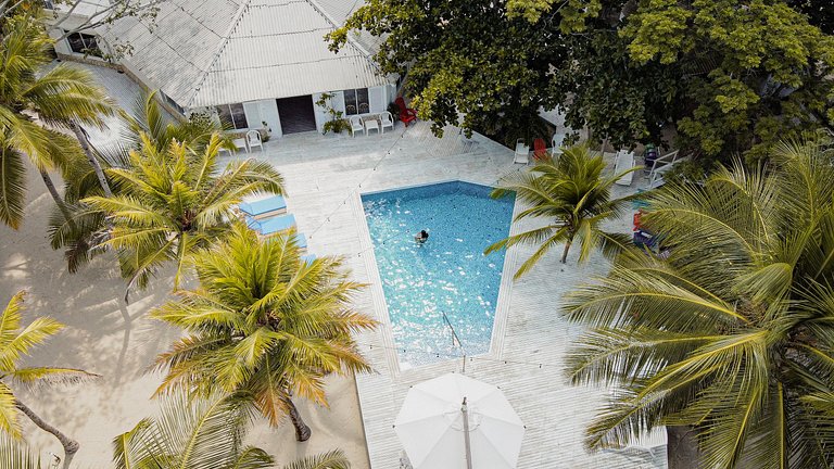 Tol001 - Magnifica casa de 6 quartos na beira do mar em Tolú