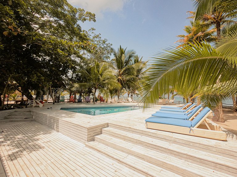 Tol001 - Magnifica casa de 6 quartos na beira do mar em Tolú