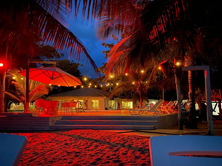 Tol001 - Magnifica casa de 6 quartos na beira do mar em Tolú