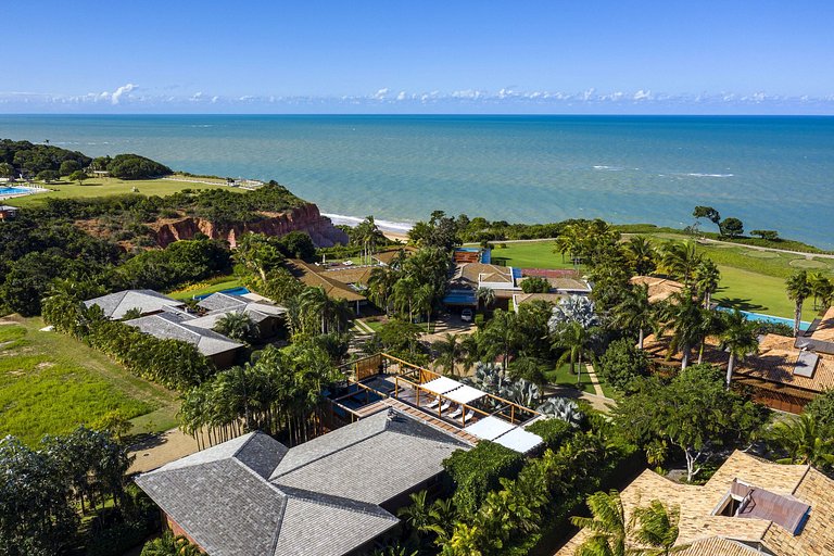 Condomínio de Luxo, Casa com Vista para o Mar, Casa à Beira