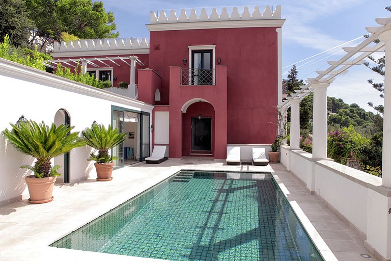 Cam013 - Villa dans la ville de Capri, Campanie