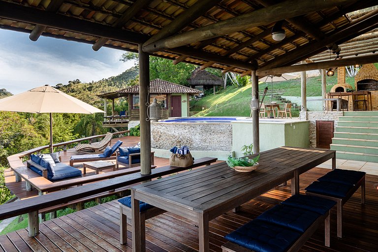 Ang014 - Beautiful 6 bedroom house with wide views in Angra