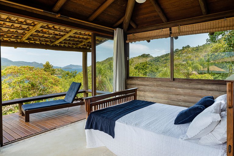 Ang014 - Linda casa de 6 suítes com ampla vista em Angra