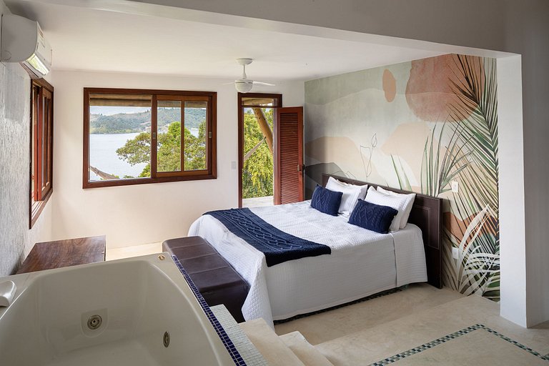 Ang014 - Belle villa de 6 suites avec large vue à Angra