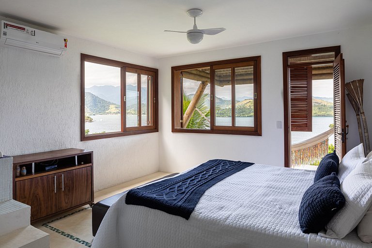 Ang014 - Hermosa casa de 6 suites con amplia vista en Angra