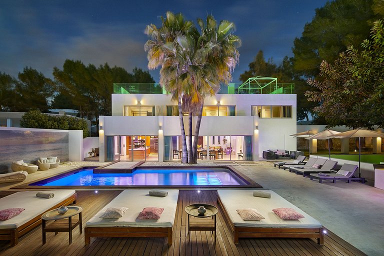 Ibi007 - Modern Villa with breathtaking views, Ibiza