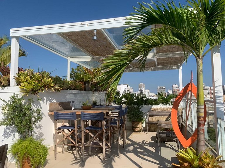 Rio243 - Penthouse with pool and beautiful view in Ipanema