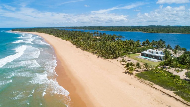Bah311 - Hermosa villa frente al mar con 6 suites en Barra G