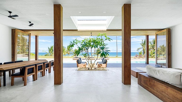 Bah311 - Charmante villa front de mer avec 6 suites à Barra