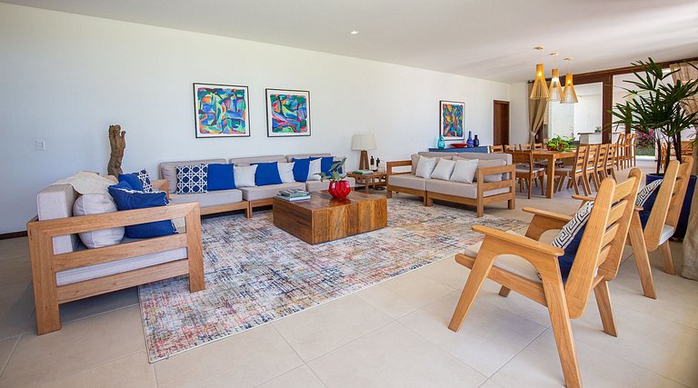 Cea048 - Contemporary 5-Bedroom Villa with Pool in Aquiraz
