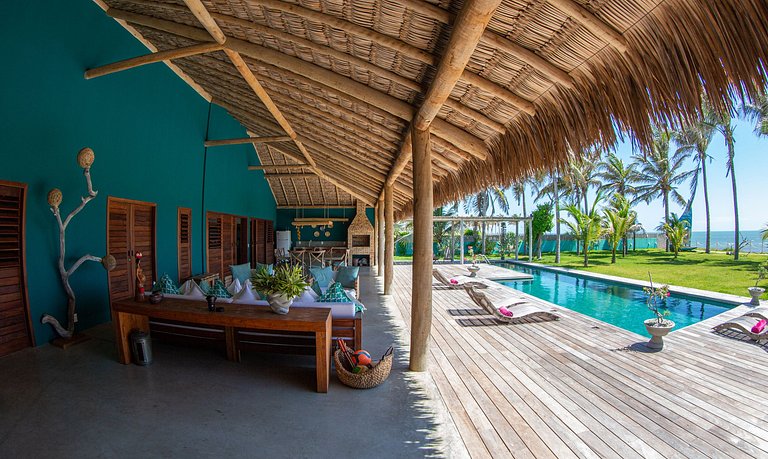 Cea034 - Beautiful villa with 4 suites in Pontal de Maceió
