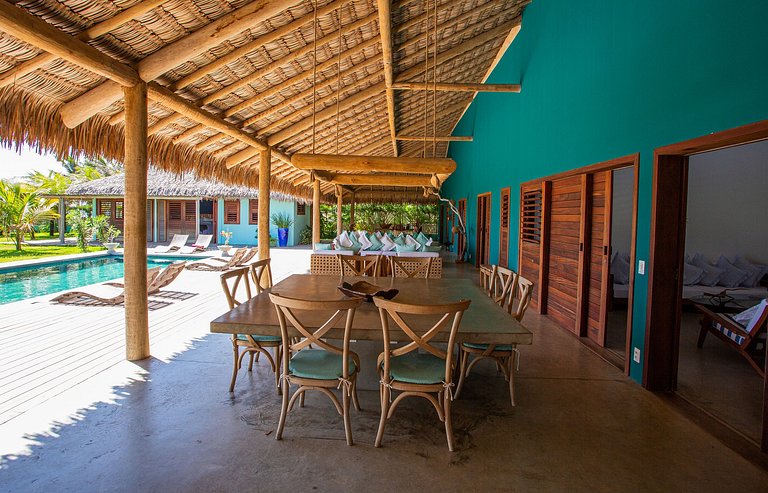 Cea034 - Beautiful villa with 4 suites in Pontal de Maceió
