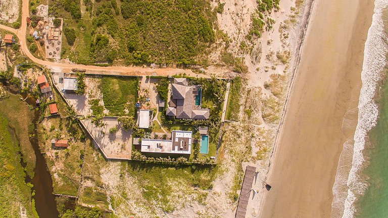 Cea034 - Linda villa com 4 suítes em Pontal de Maceió