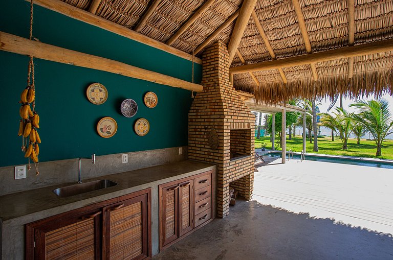 Cea034 - Hermosa villa con 4 suites en Pontal de Maceió