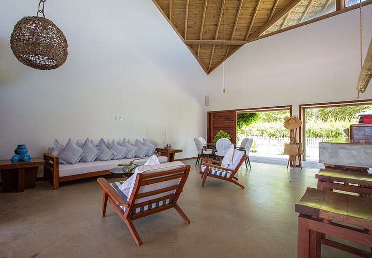 Cea034 - Hermosa villa con 4 suites en Pontal de Maceió