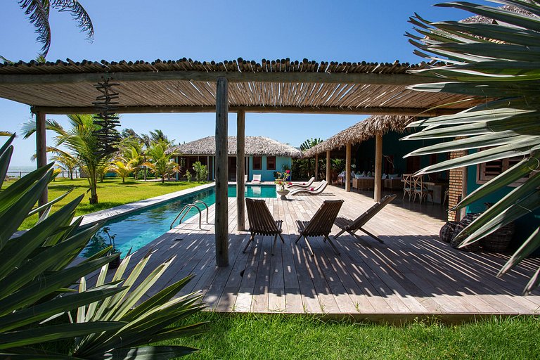 Cea034 - Linda villa com 4 suítes em Pontal de Maceió