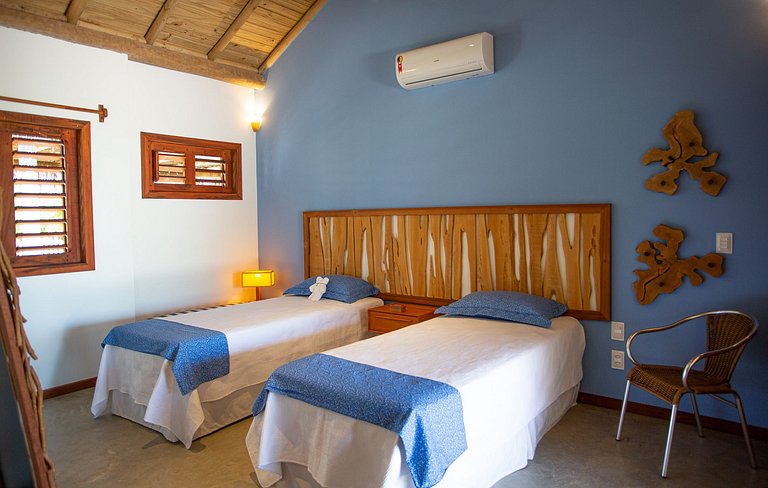 Cea034 - Hermosa villa con 4 suites en Pontal de Maceió