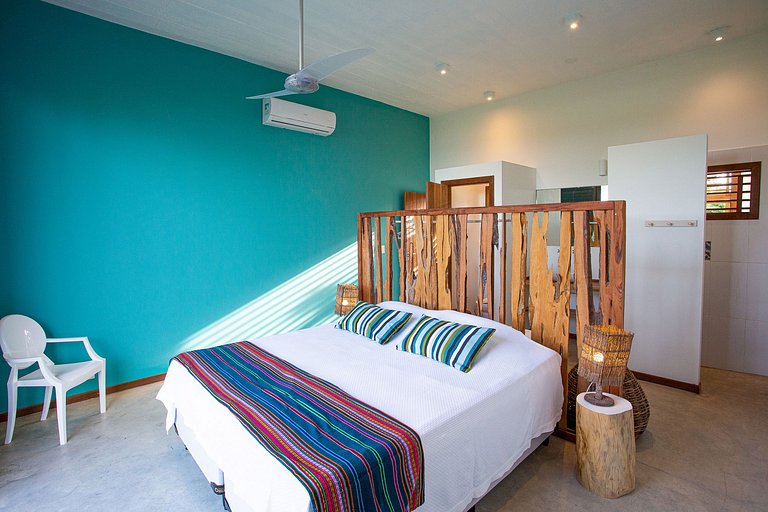 Cea033 - Beautiful house with 6 suites by the sea in Praia d