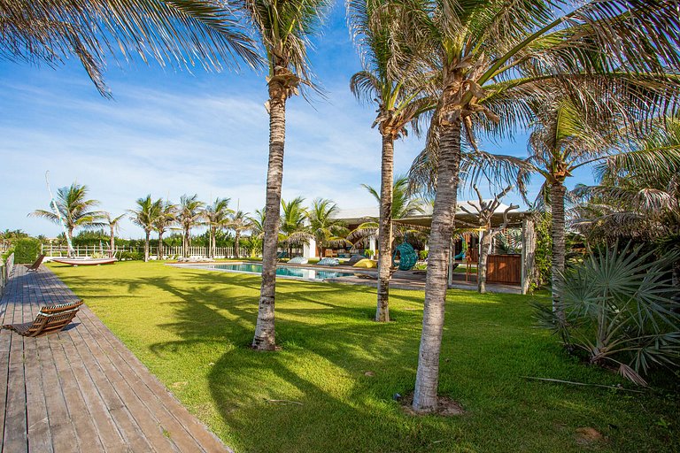 Cea033 - Beautiful house with 6 suites by the sea in Praia d