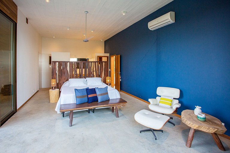 Cea033 - Beautiful house with 6 suites by the sea in Praia d