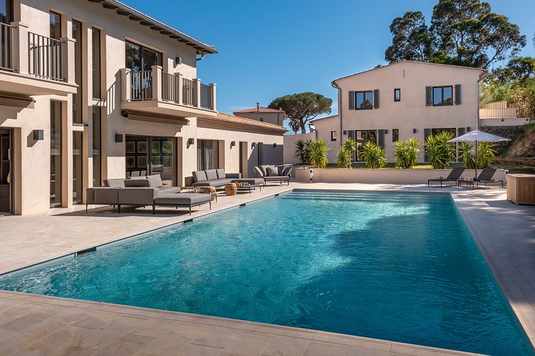 Azu013 - Villa privada em La Croix-Valmer, Riviera Francesa