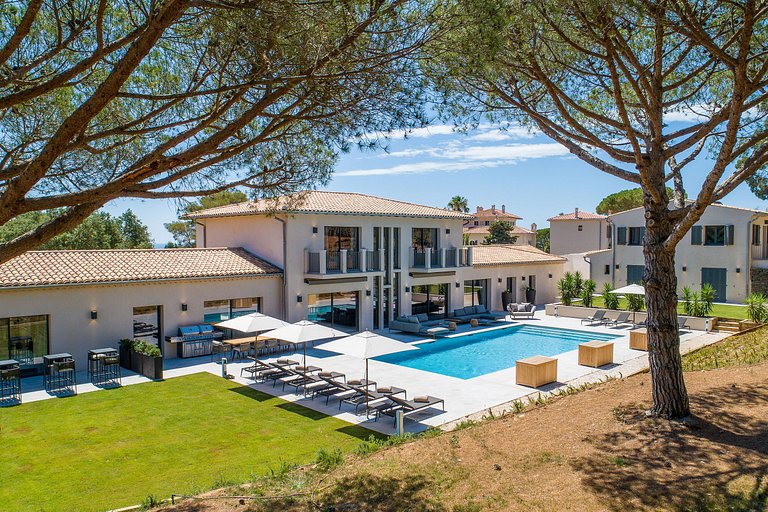 Azu013 - Villa privada em La Croix-Valmer, Riviera Francesa