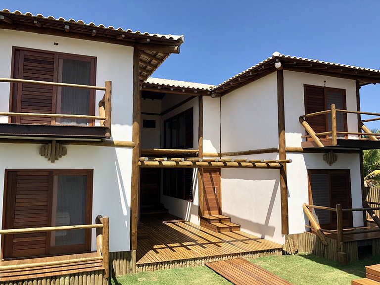 Bah304 - Beautiful beachfront house in Barra Grande