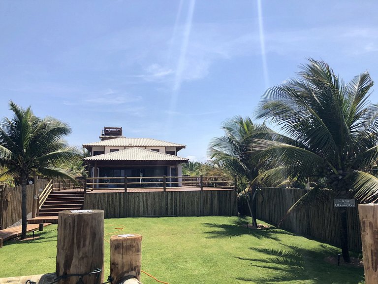 Bah304 - Hermosa casa frente al mar en Barra Grande