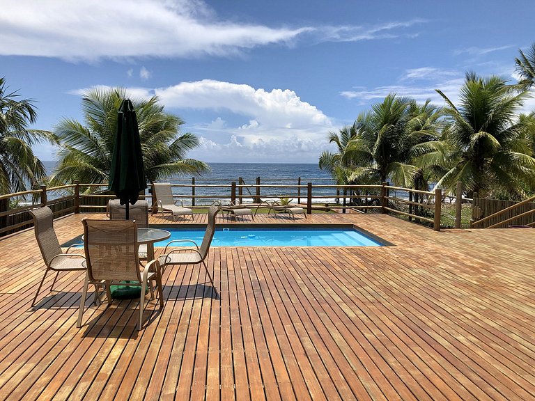 Bah304 - Linda casa beira-mar em Barra Grande