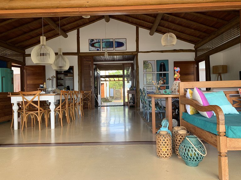 Bah304 - Belle villa en bord de mer à Barra Grande