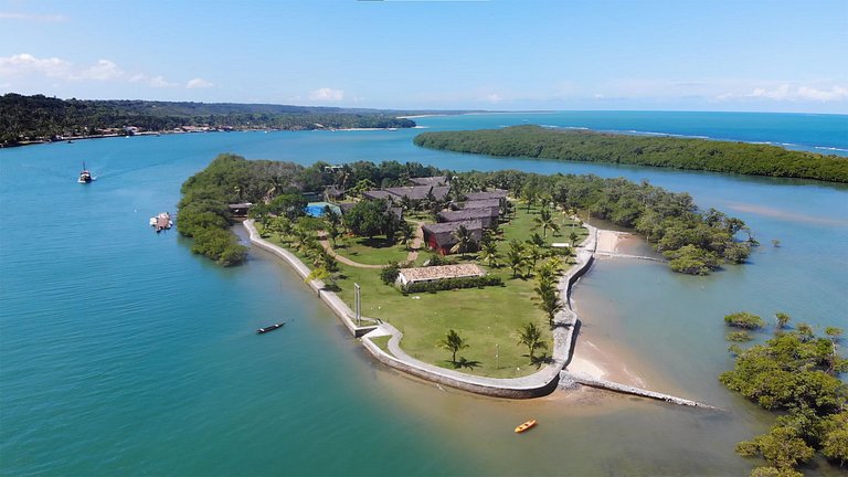 Bah010 - Magnificent island villa in Santa Cruz Cabrália