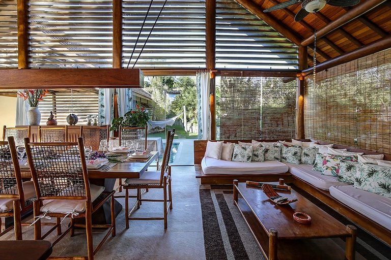 Bah038 - Charming house with pool and 6 suites in Trancoso