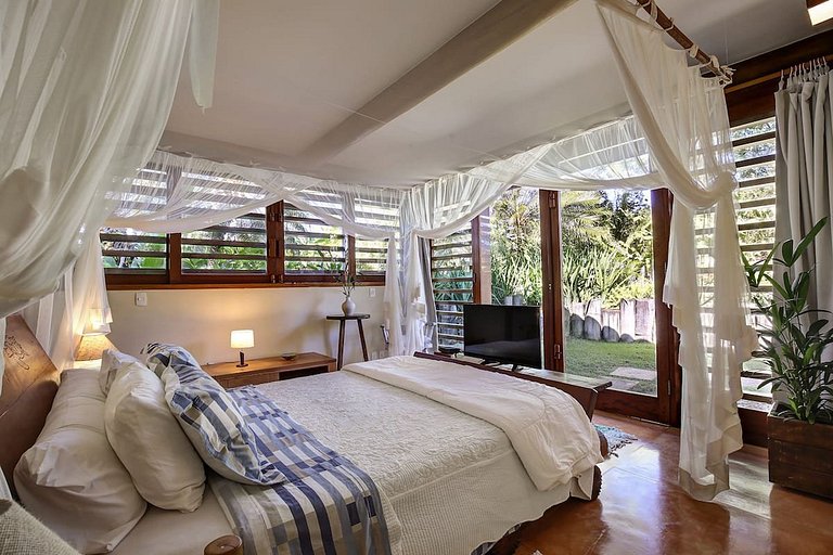 Bah038 - Charmosa casa com piscina e 6 suítes em Trancoso