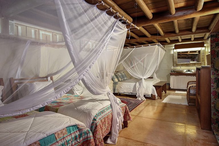 Bah038 - Charming house with pool and 6 suites in Trancoso