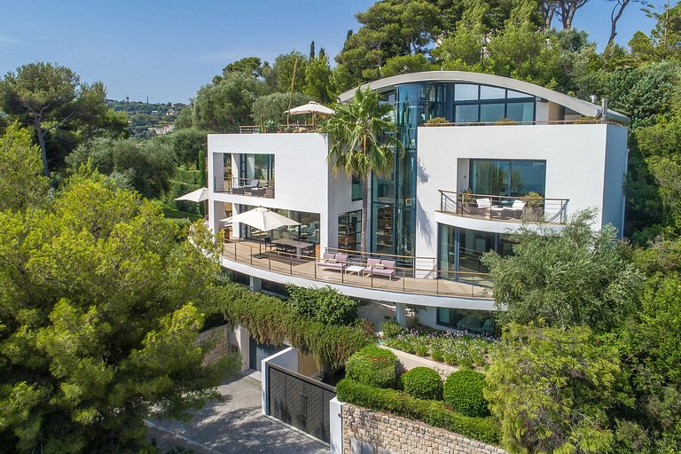 Azu007 - Villa with rooftop infinity pool, French Riviera