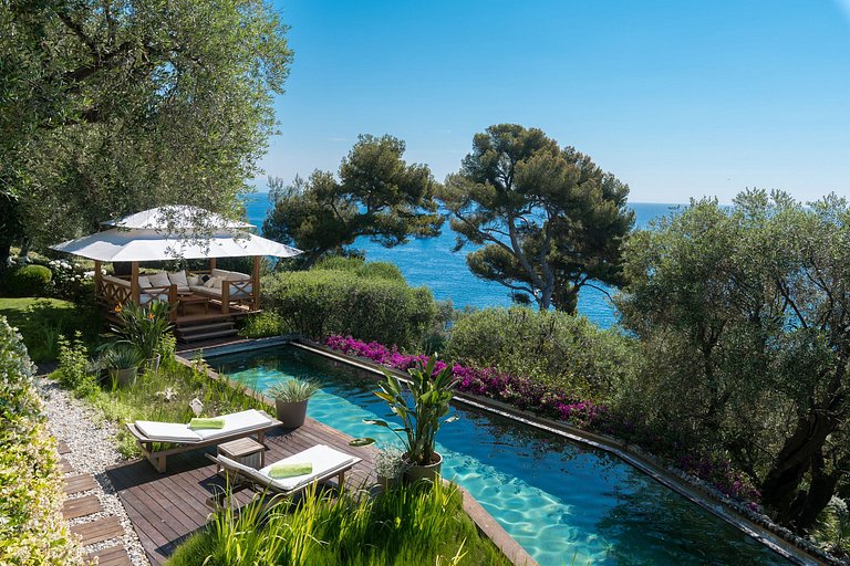 Azu007 - Villa con piscina infinita, Riviera Francesa