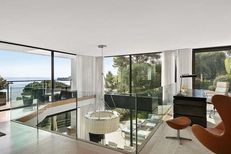 Azu007 - Villa with rooftop infinity pool, French Riviera