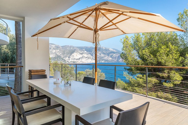 Azu007 - Villa com piscina infinita na Riviera Francesa