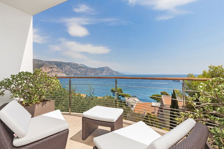 Azu007 - Villa com piscina infinita na Riviera Francesa