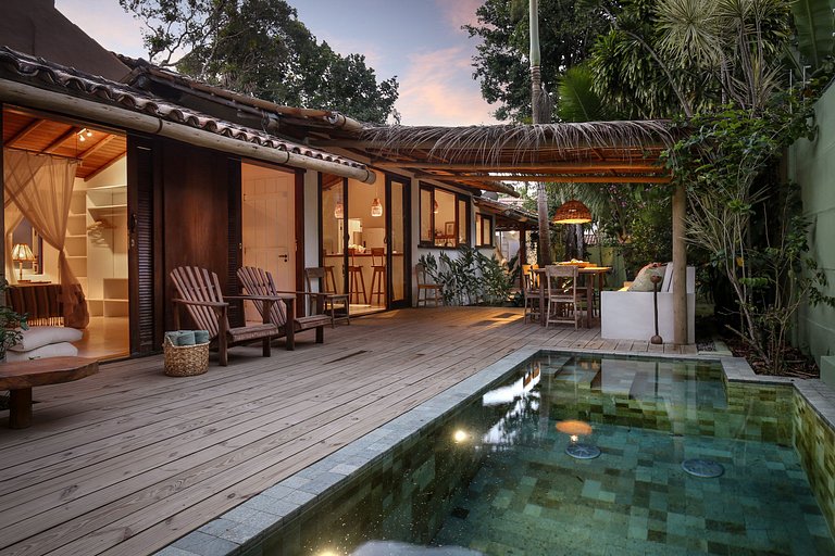 Bah189 - Charming house with pool and 3 suites in Trancoso